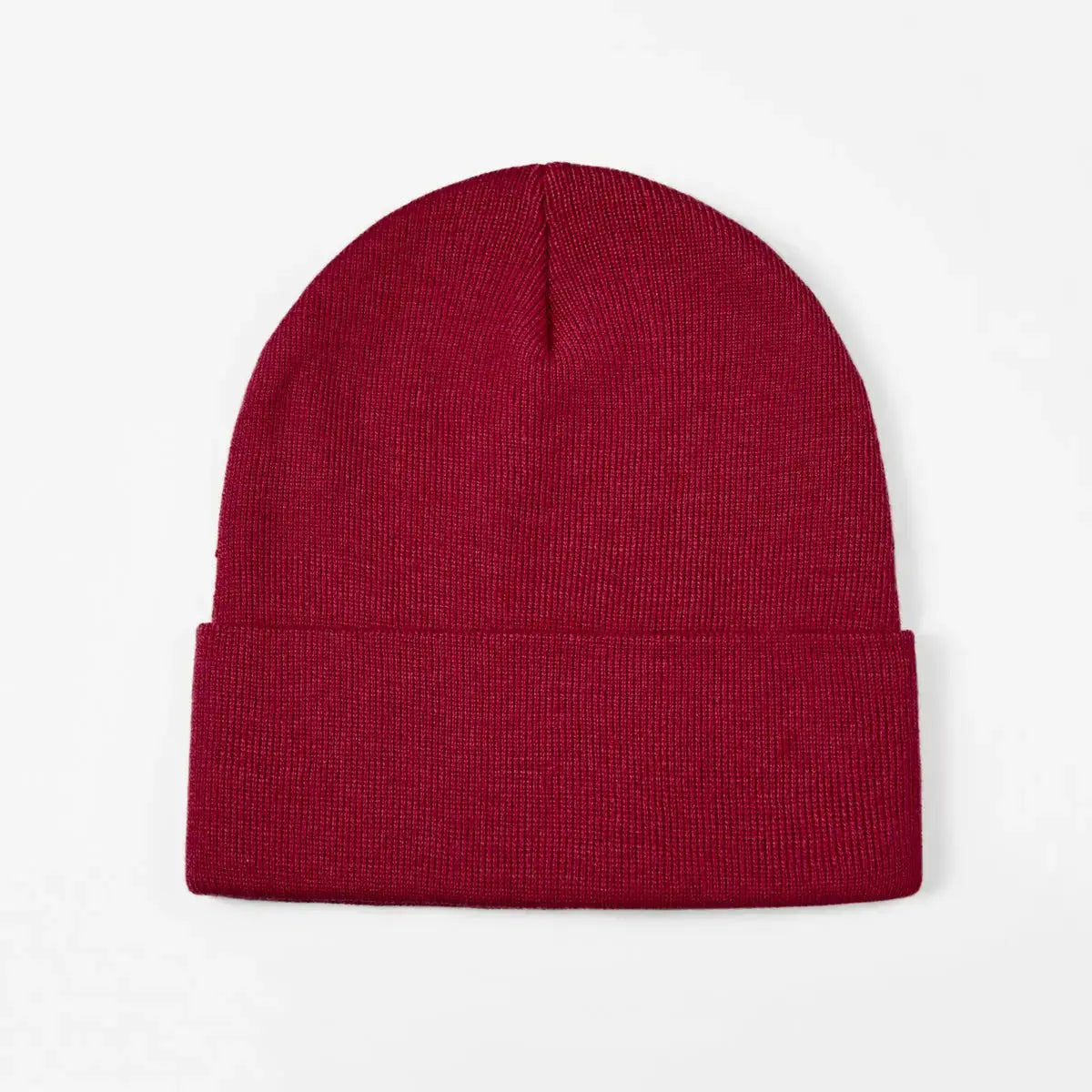 Blank Cuffed Wool Blend Beanie Wholesale - 1149
