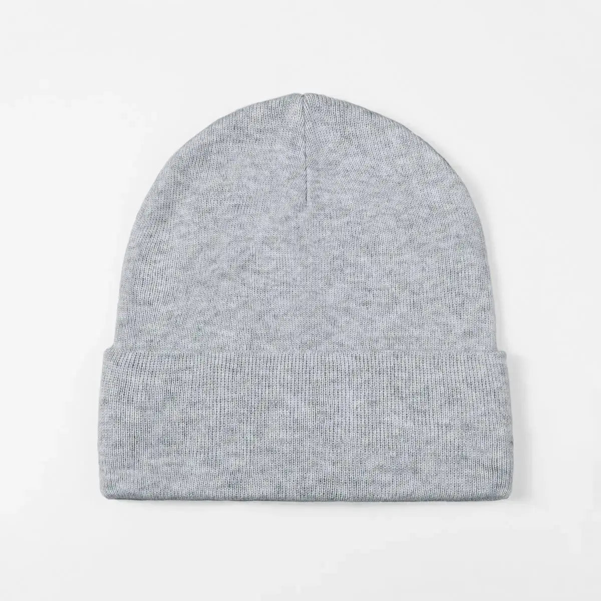 Blank Cuffed Wool Blend Beanie Wholesale - 1149