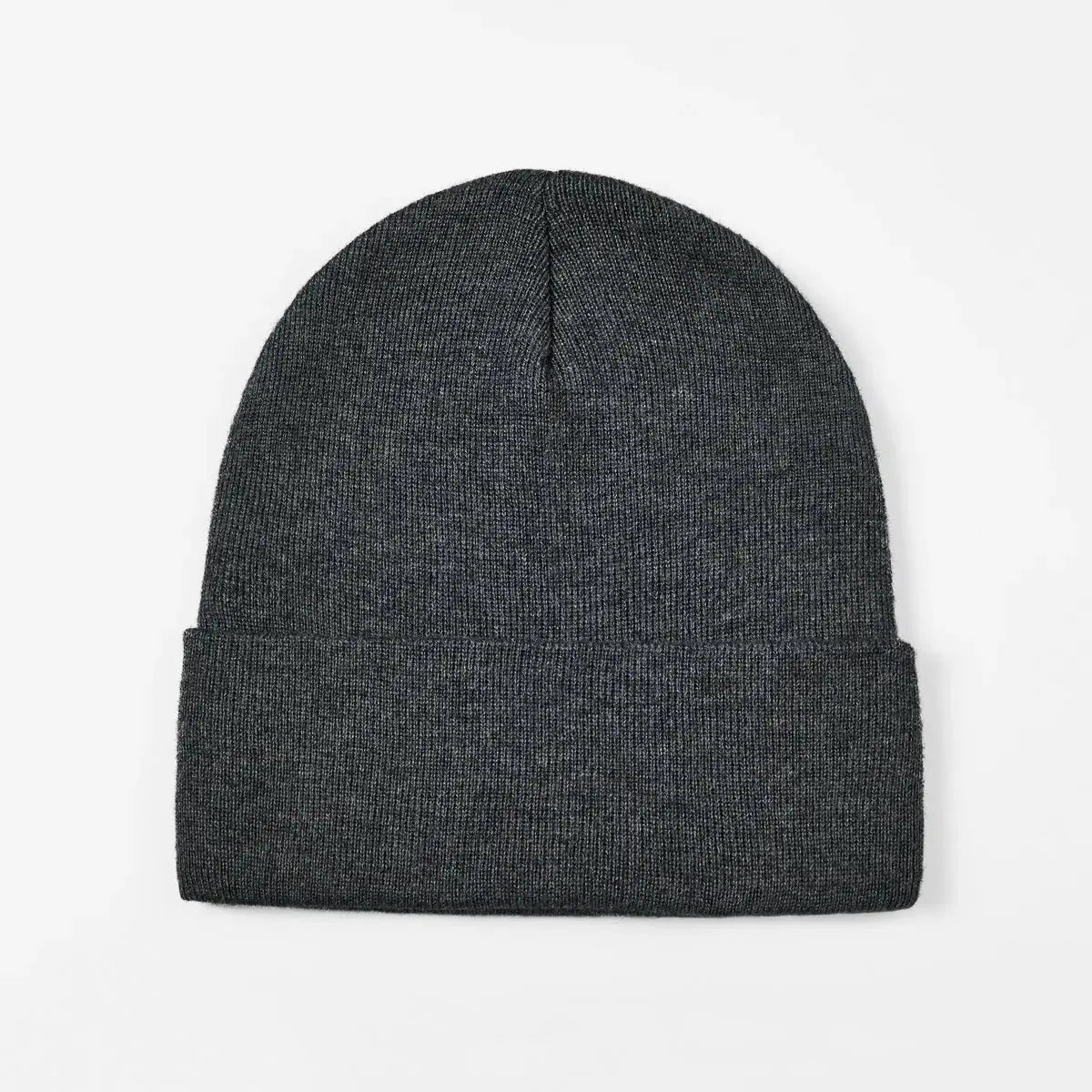 Blank Cuffed Wool Blend Beanie Wholesale - 1149