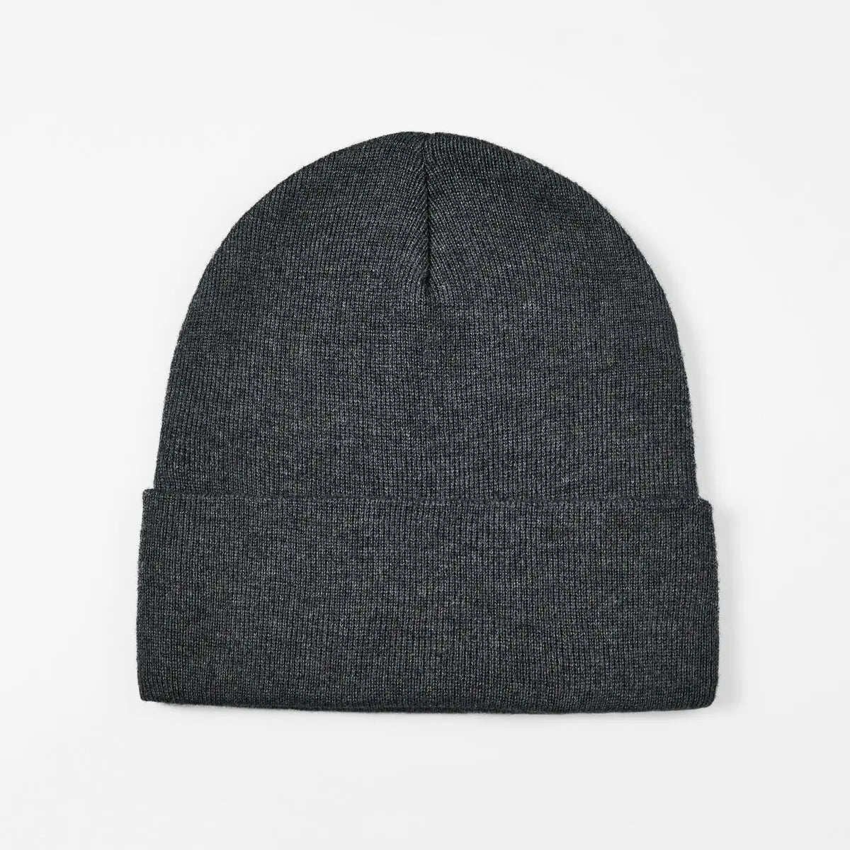 Blank Cuffed Wool Blend Beanie Wholesale - 1149