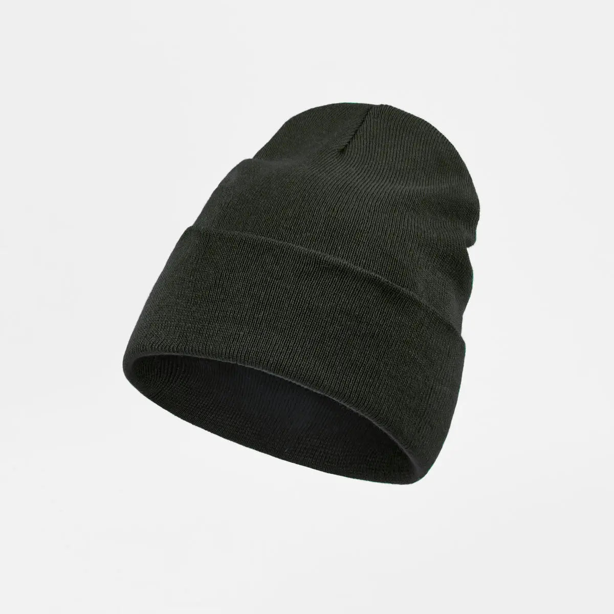 Blank Cuffed Wool Blend Beanie Wholesale - 1149