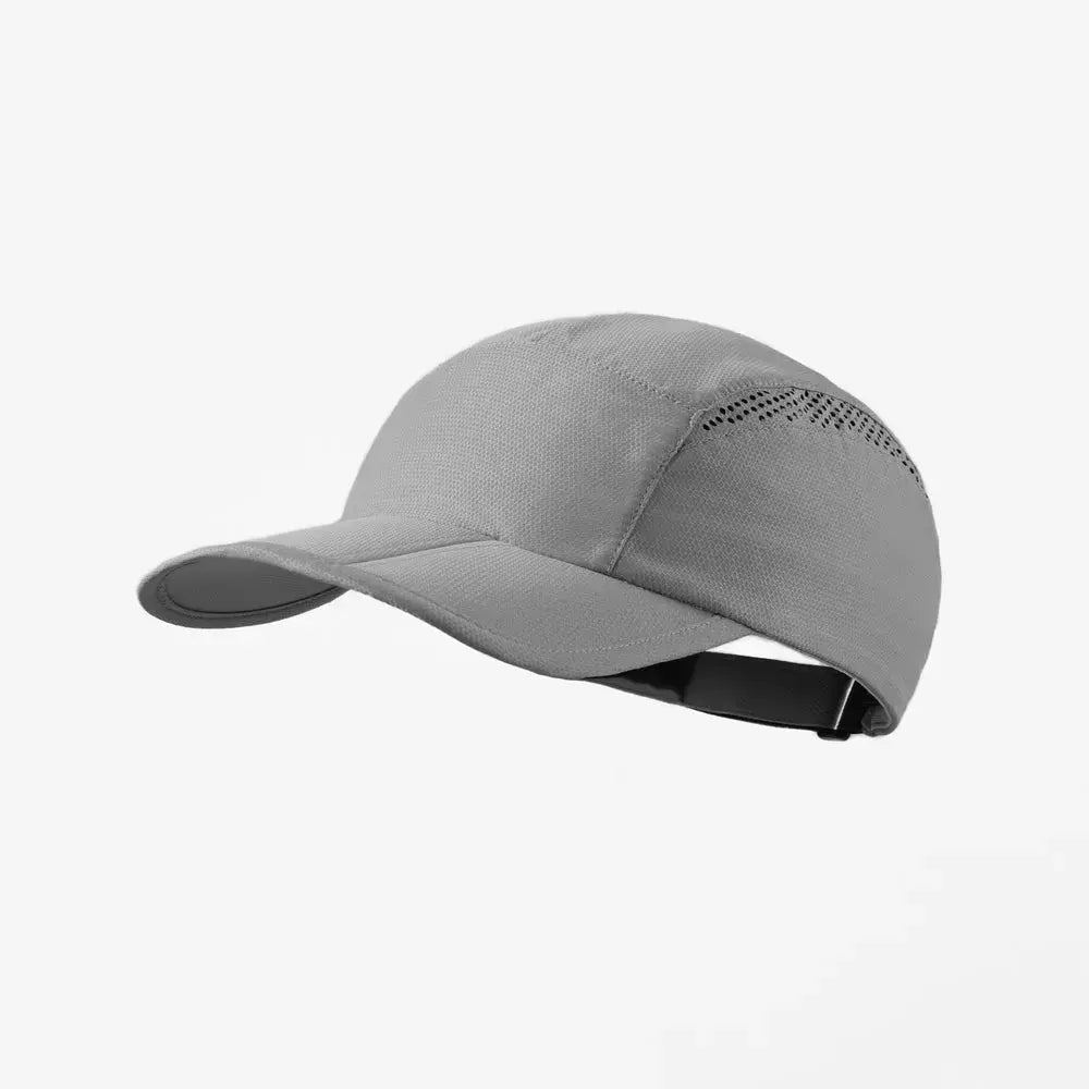 Blank Foldable Quick Dry Light Weight Running Cap - 5067Â D.Grey foremosthat