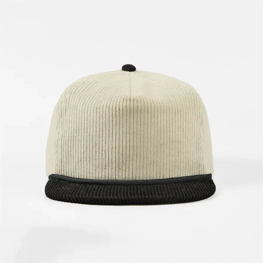 Blank 5 Panel Corduroy Rope Snapback Hat Wholesale - 5123P