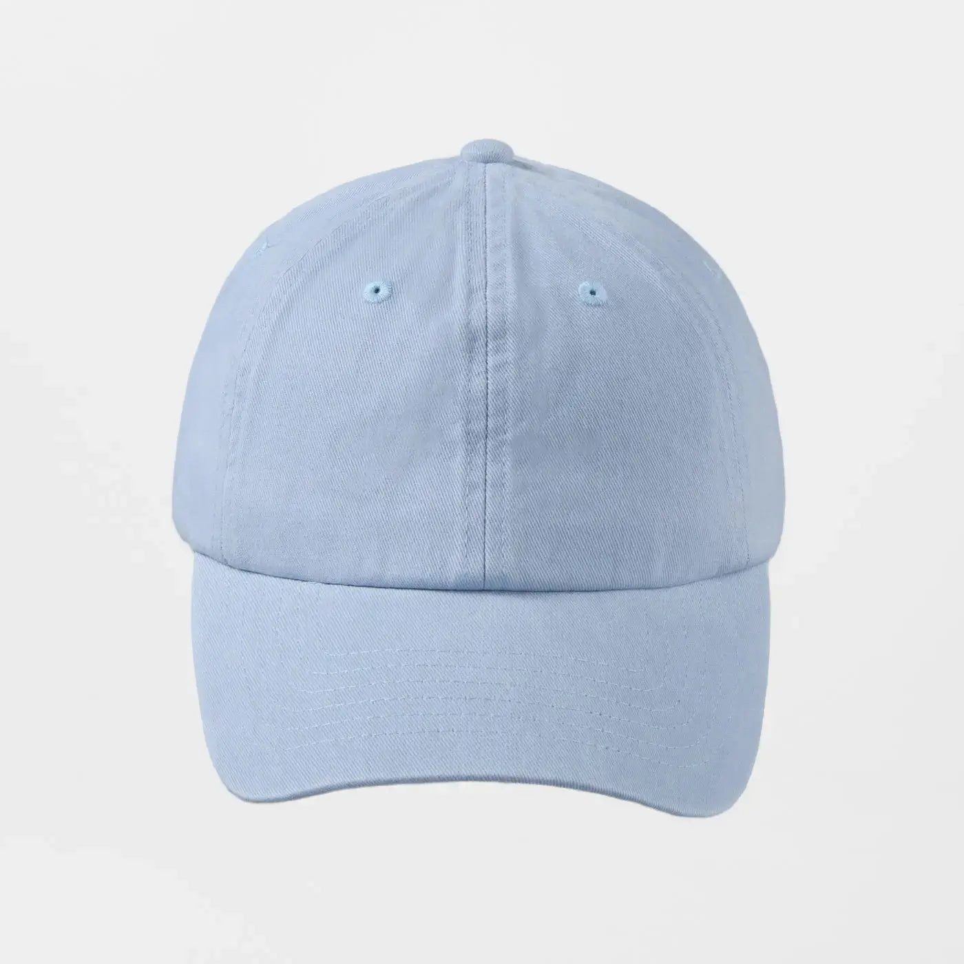 Blank Cotton Sanded Twill Dad Hat - 6019