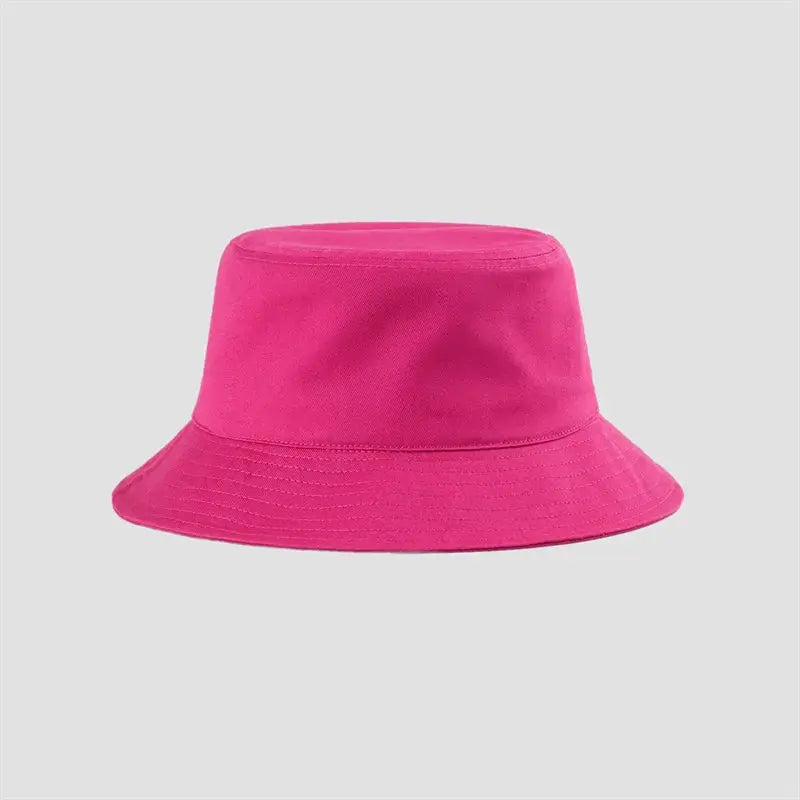 114 - Wholesale Blank Wide Brim Cotton Bucket Hat