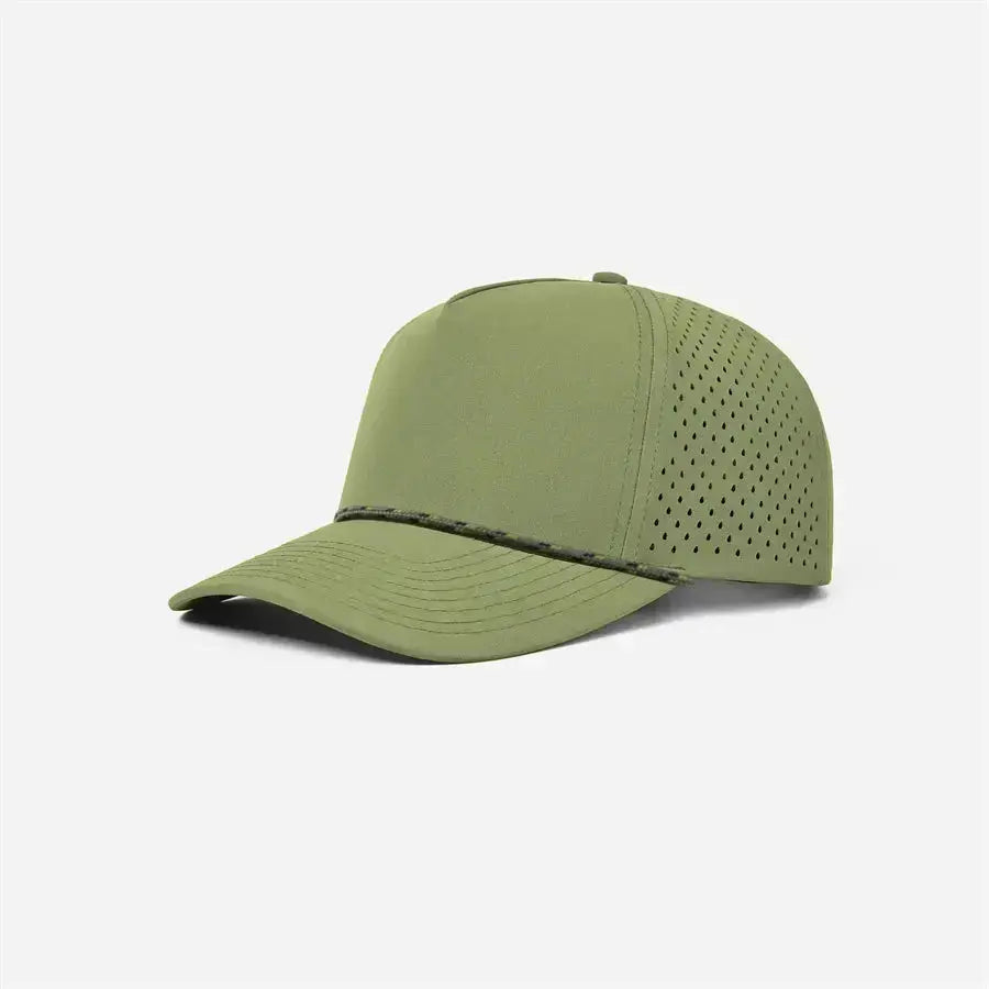 Blank & Custom 5 Panel Laser Performance Golf Rope Hat Wholesale - 6526P