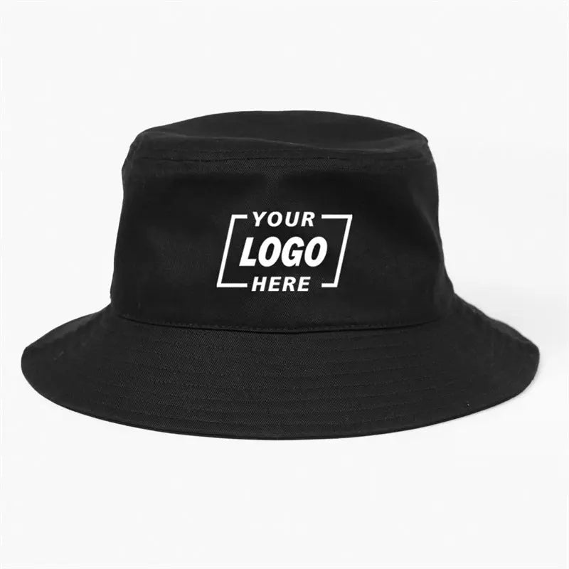 114 - Wholesale Blank Wide Brim Cotton Bucket Hat