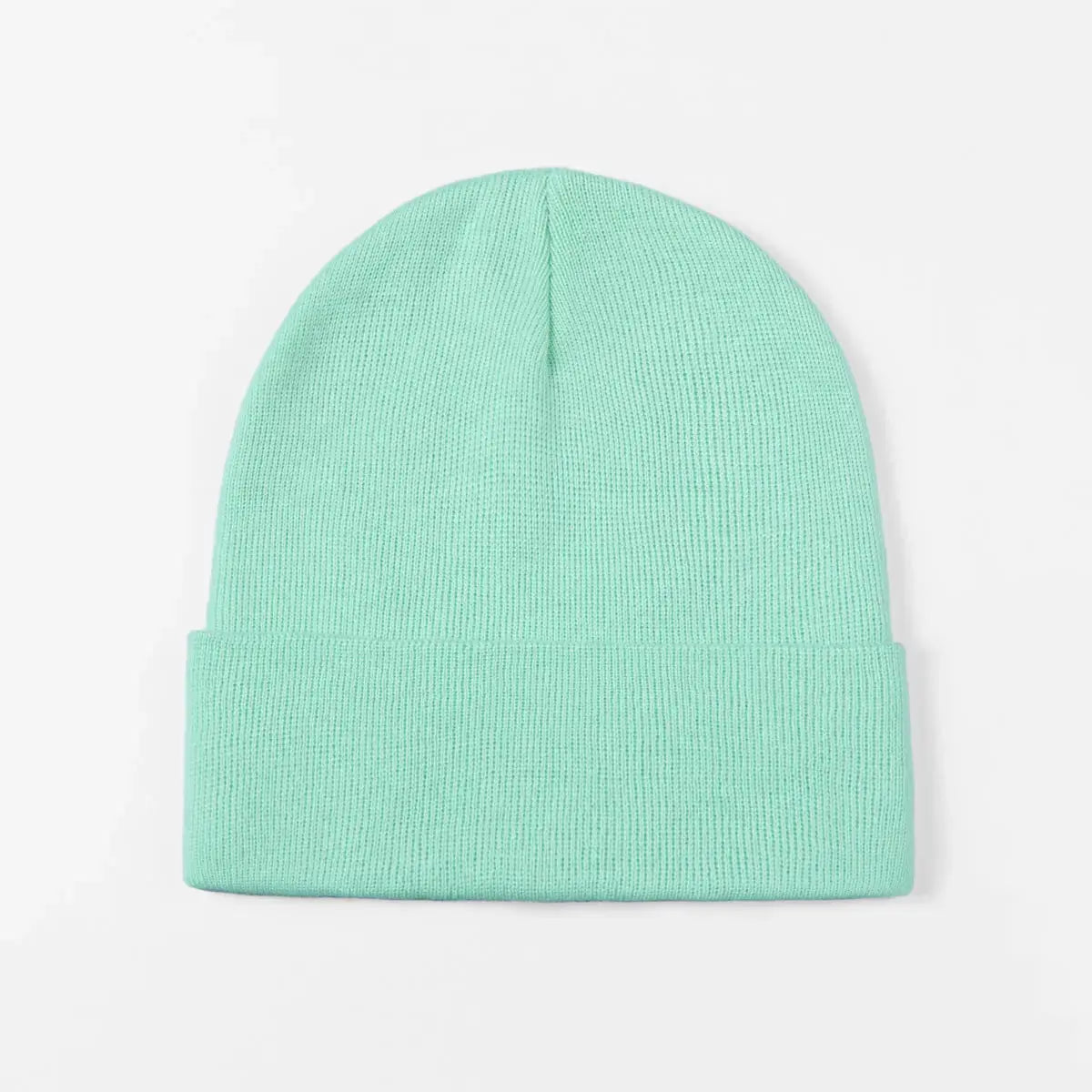 Blank Cuffed Wool Blend Beanie Wholesale - 1149