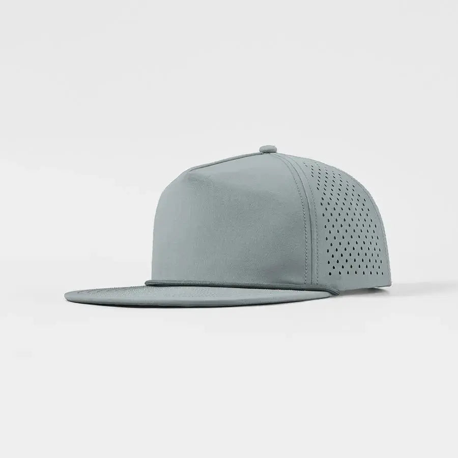 Blank Water Repellent 5 Panel Snapback Golf Hats with Rope Wholesale -