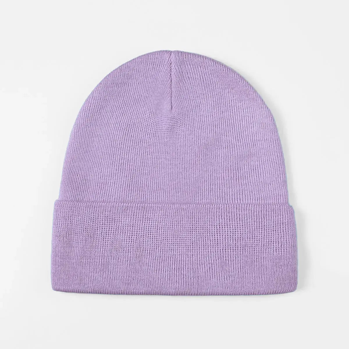 Blank Cuffed Wool Blend Beanie Wholesale - 1149