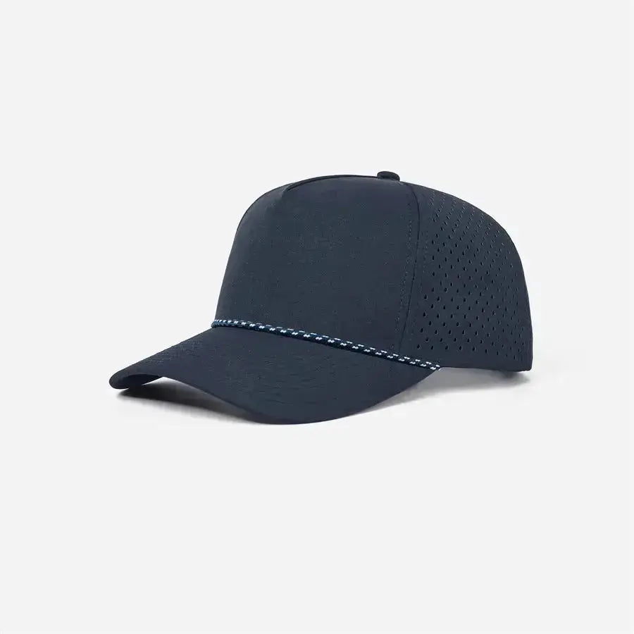 Blank & Custom 5 Panel Laser Performance Golf Rope Hat Wholesale - 6526P