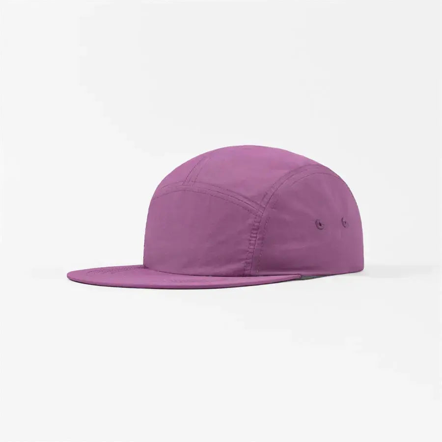 Blank Water-Repellent 5 Panel Nylon Camper Hat Wholesale - 6016
