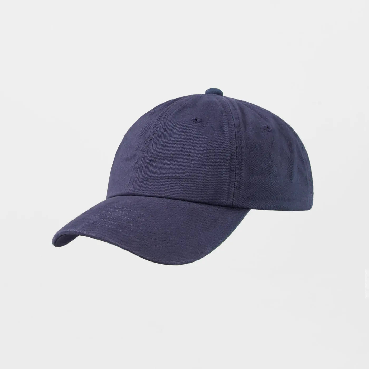 Blank Cotton Sanded Twill Dad Hat - 6019