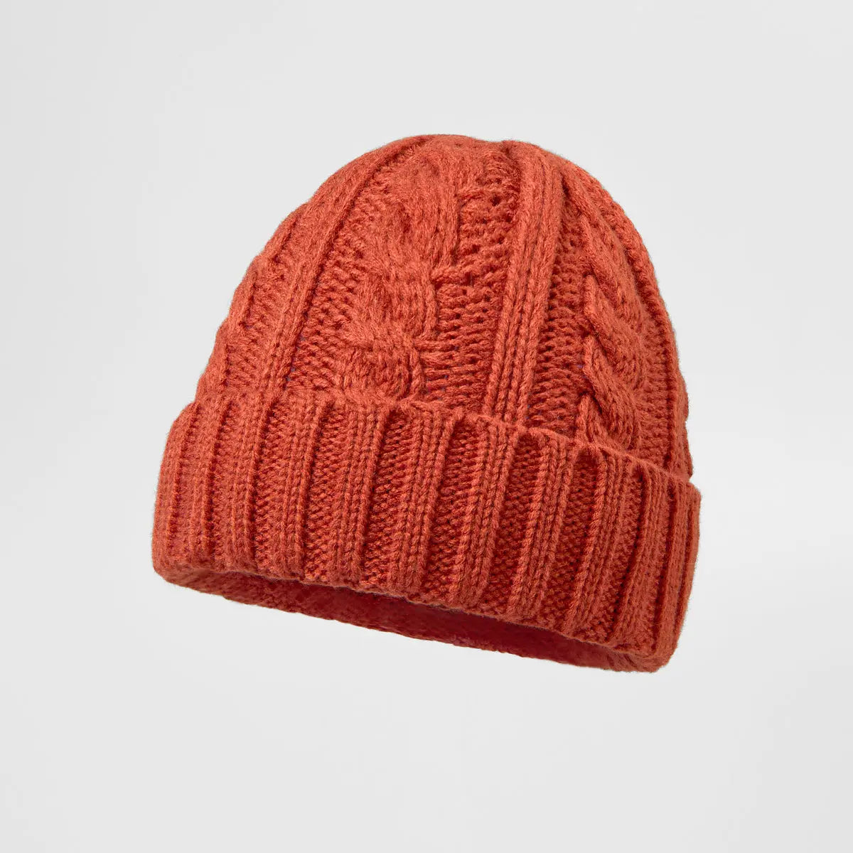 Blank Australian Wool Cable Knit Beanie - 1340