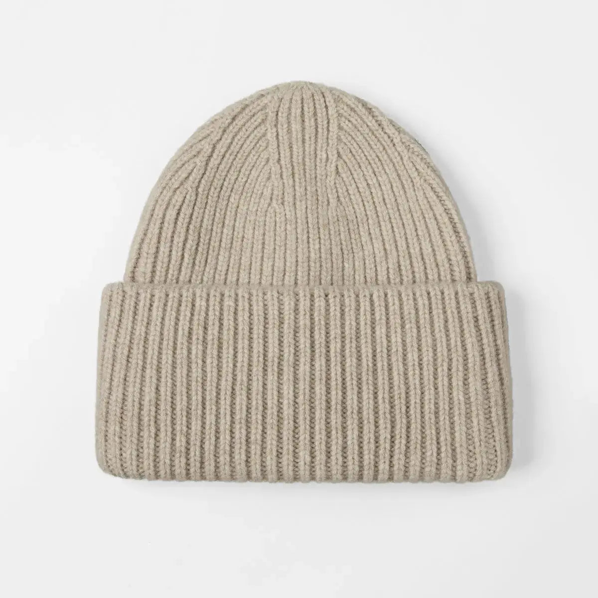 Blank High Cuffed Merino Wool Beanies - 1338