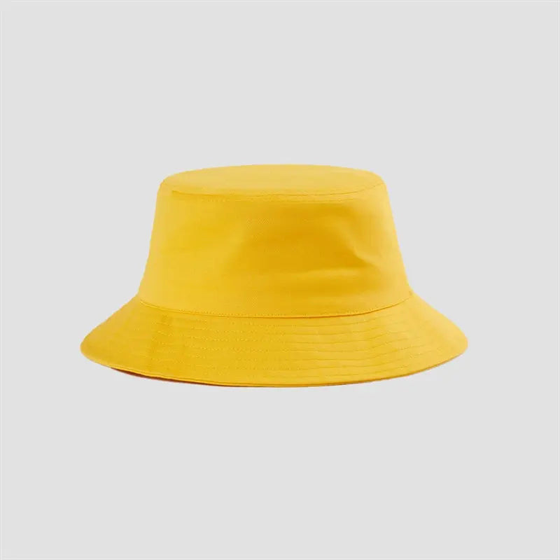 114 - Wholesale Blank Wide Brim Cotton Bucket Hat