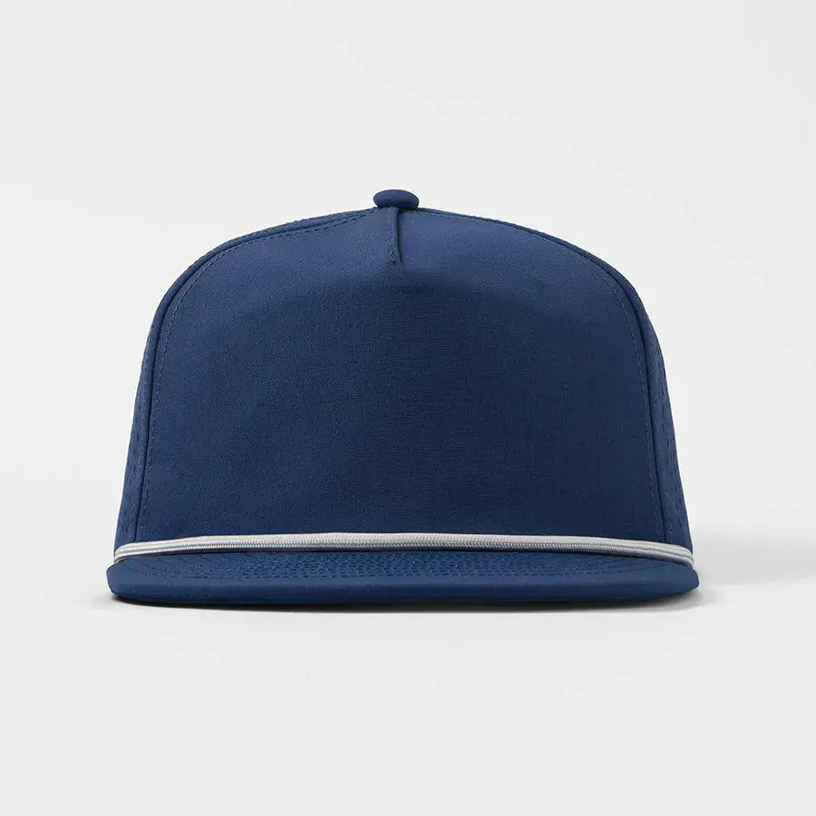 Blank Water Repellent 5 Panel Snapback Golf Hats with Rope Wholesale - 5015P
