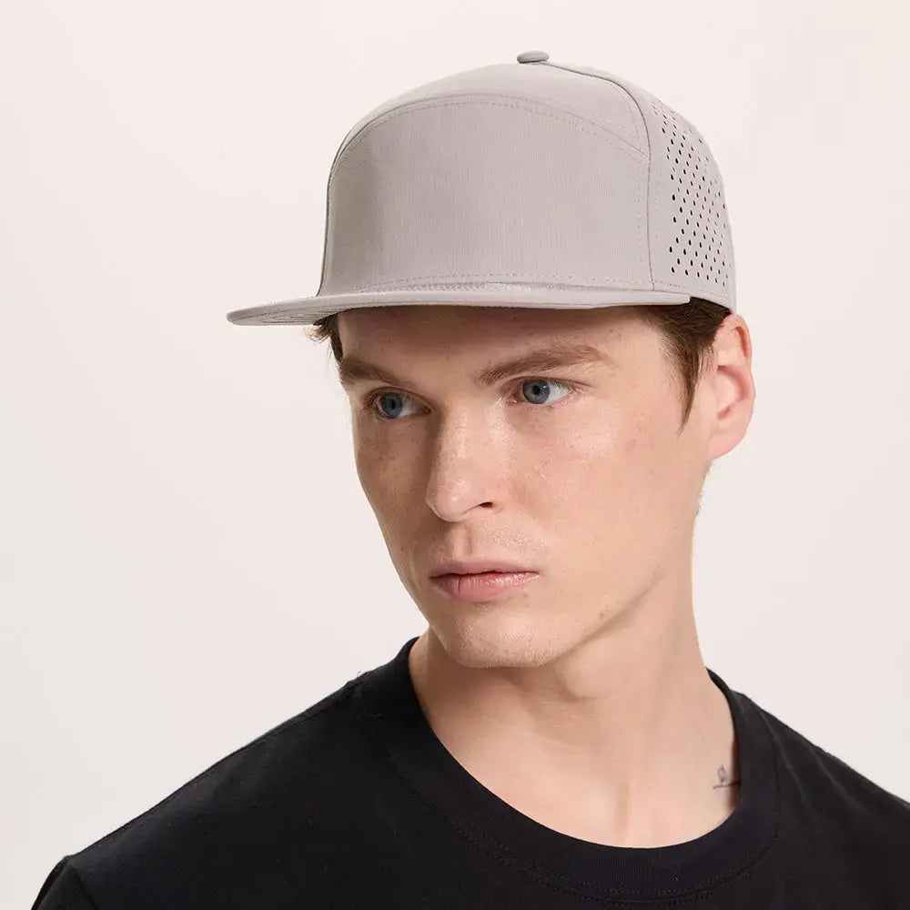 Blank Perforated Water Repellent Performance Snapback Golf Hat Wholesale - 6023