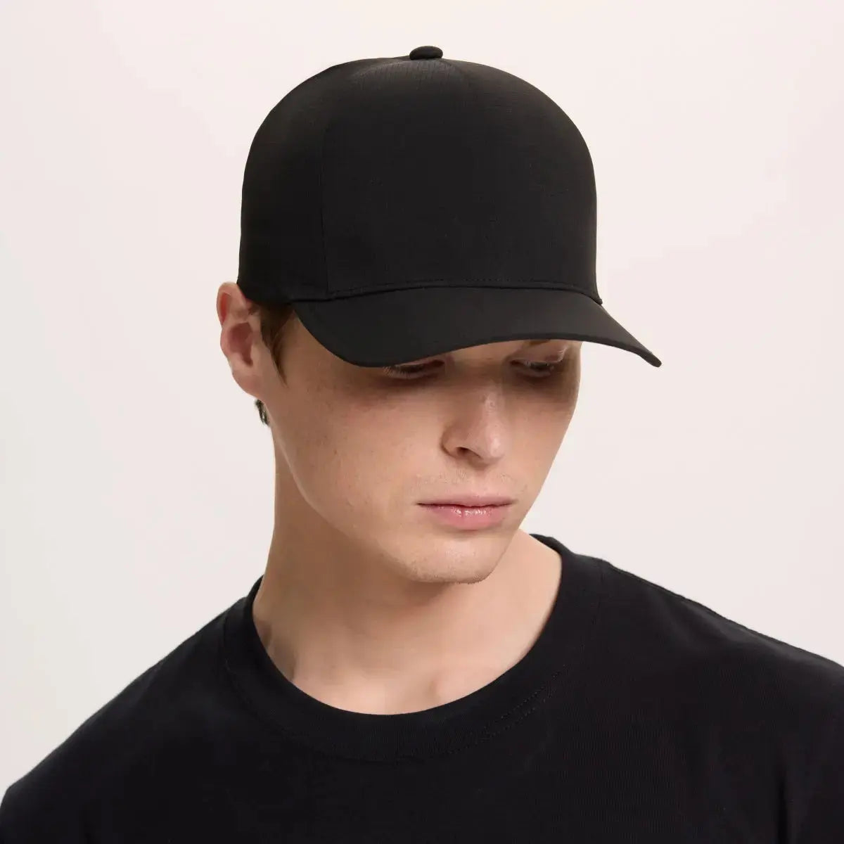 Blank Recycled Water Repellent Seamless Performance Fitted Cap Wholesale - 6096