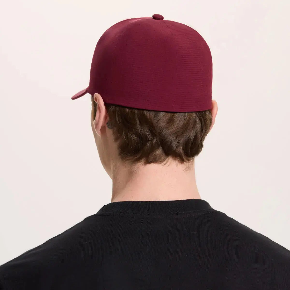 Blank Recycled Water Repellent Seamless Performance Fitted Cap Wholesale - 6096