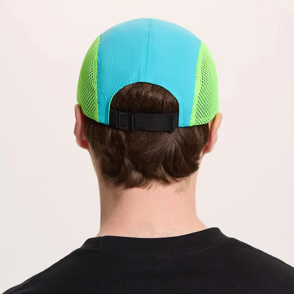 Blank Water Repellent 5 Panel Nylon Mesh Camper Hat - 5209
