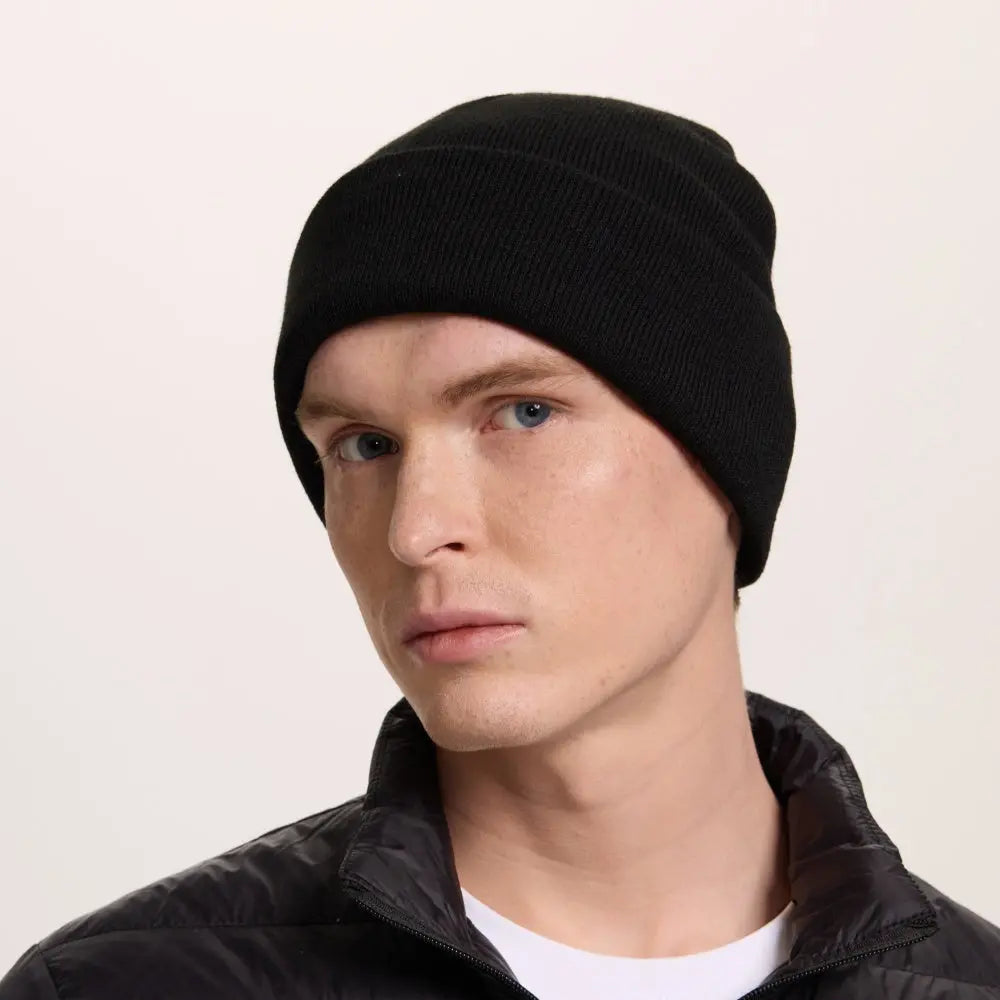 Blank Cuffed Satin Lined Beanie Wholesale - 1176Â Foremost Hat
