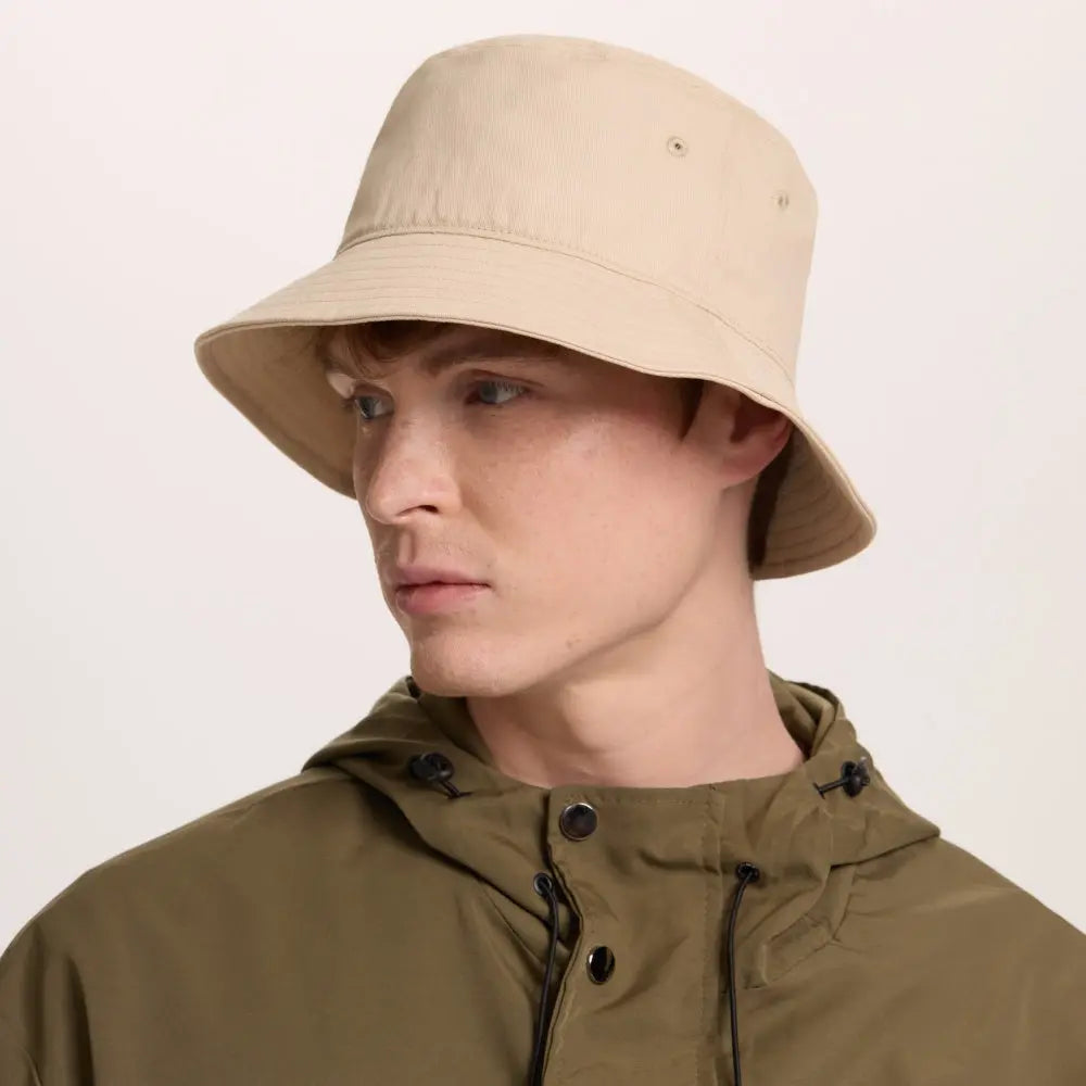 Blank Unisex Organic Cotton Bucket Hat Wholesale - 7006