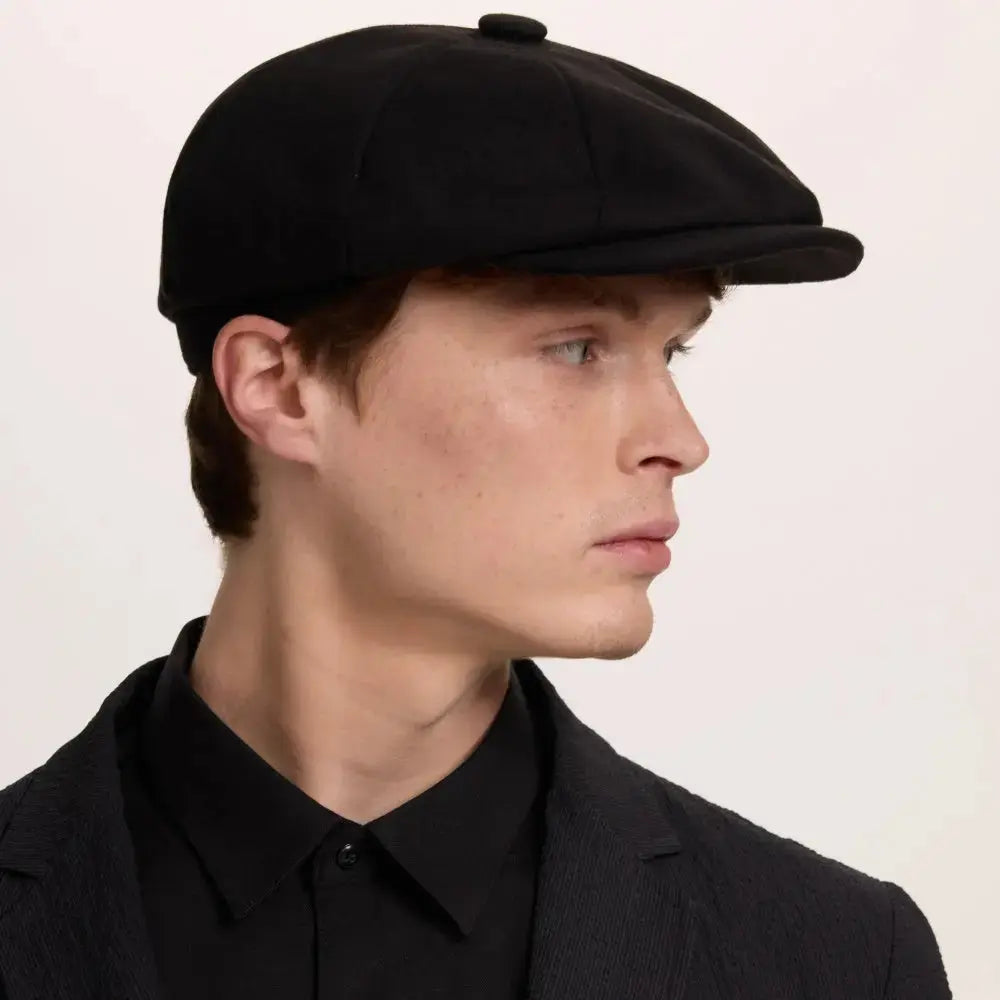 Blank Classic Plaid Newboy Cap -420Â foremosthat