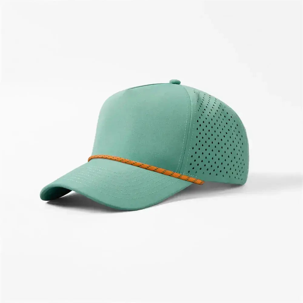 Blank & Custom 5 Panel Laser Performance Golf Rope Hat Wholesale - 6526P