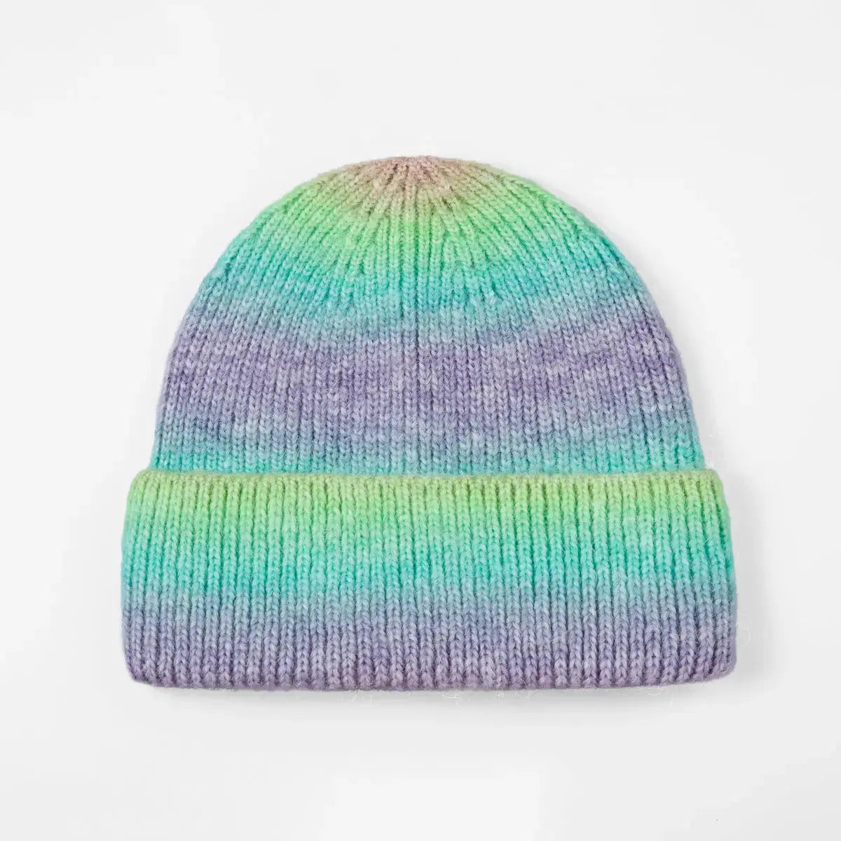 Blank Wool Tie Dye Beanie Wholesale - 1320