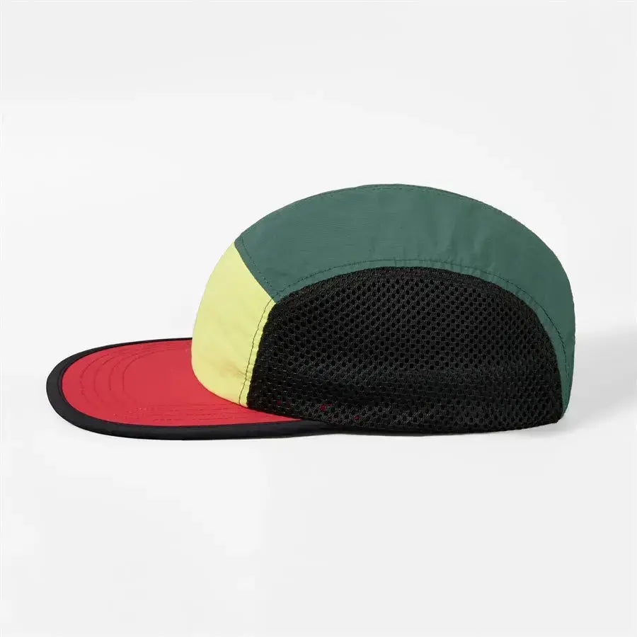 Blank Water Repellent 5 Panel Nylon Mesh Camper Hat - 5209