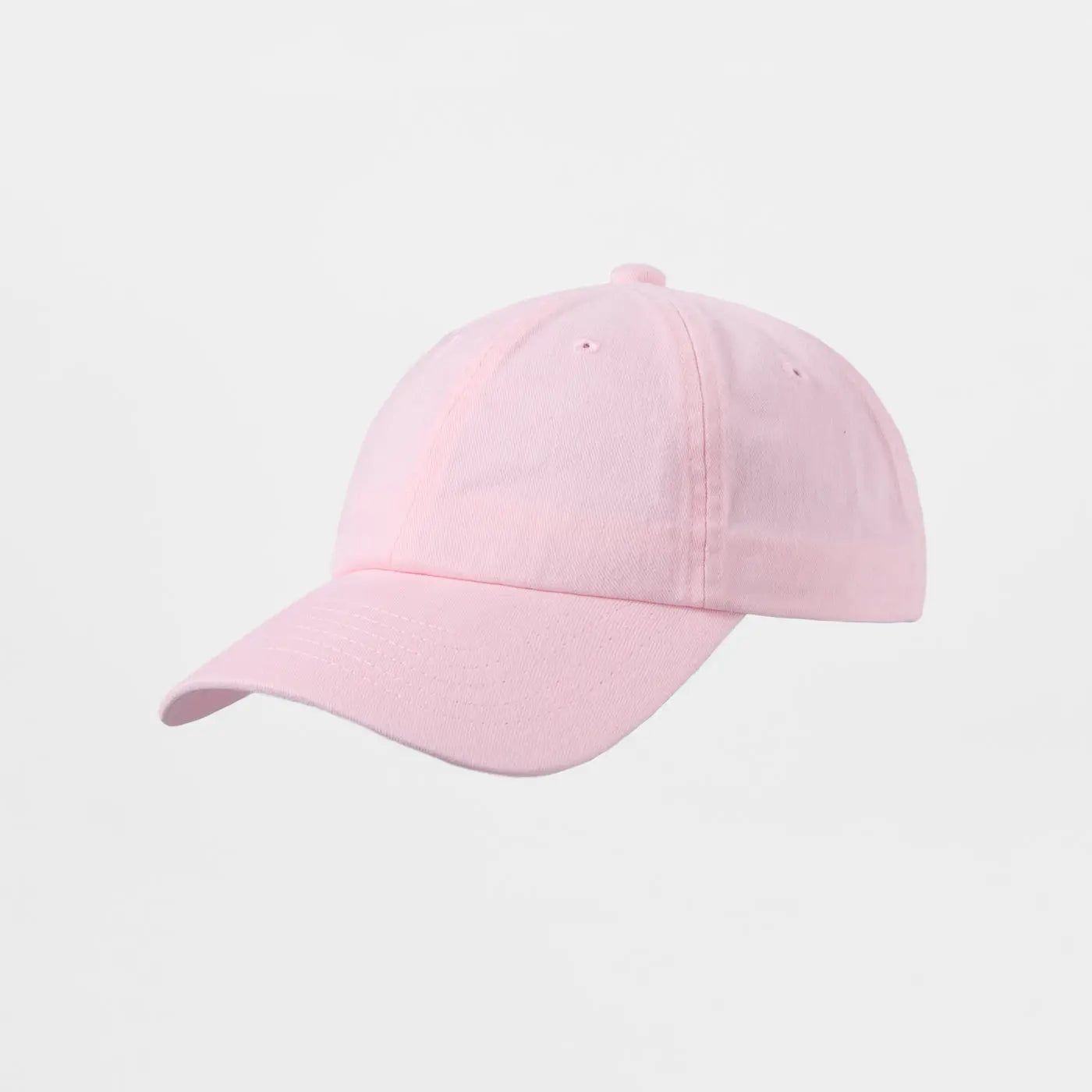 Blank Cotton Sanded Twill Dad Hat - 6019
