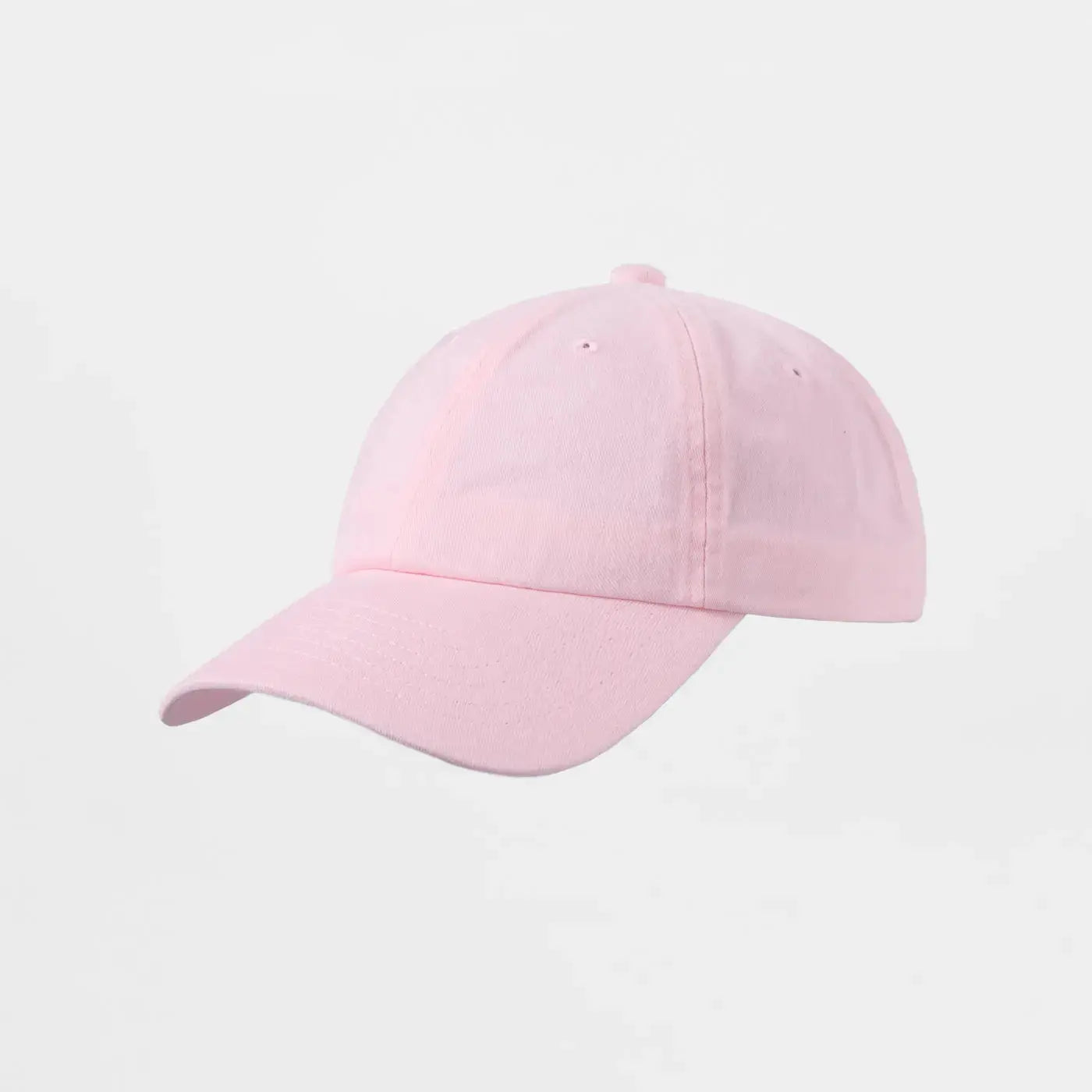 Blank Cotton Sanded Twill Dad Hat - 6019