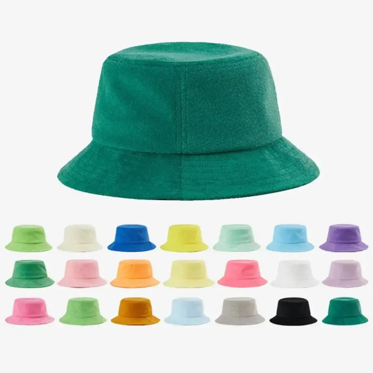 Blank Terry Cloth Bucket Hat Wholesale - 112Â Â Â Foremost Hat-Wholesale & Custom Hats
