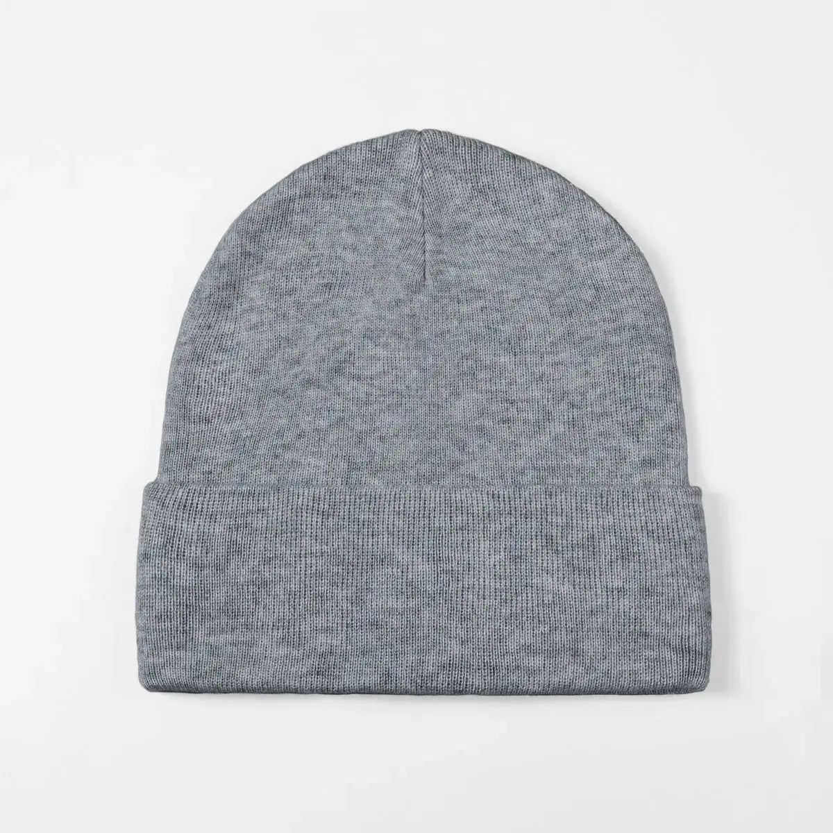 Blank Cuffed Wool Blend Beanie Wholesale - 1149