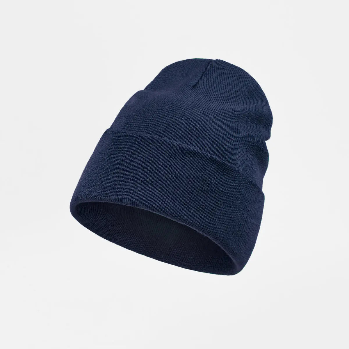 Blank Cuffed Wool Blend Beanie Wholesale - 1149
