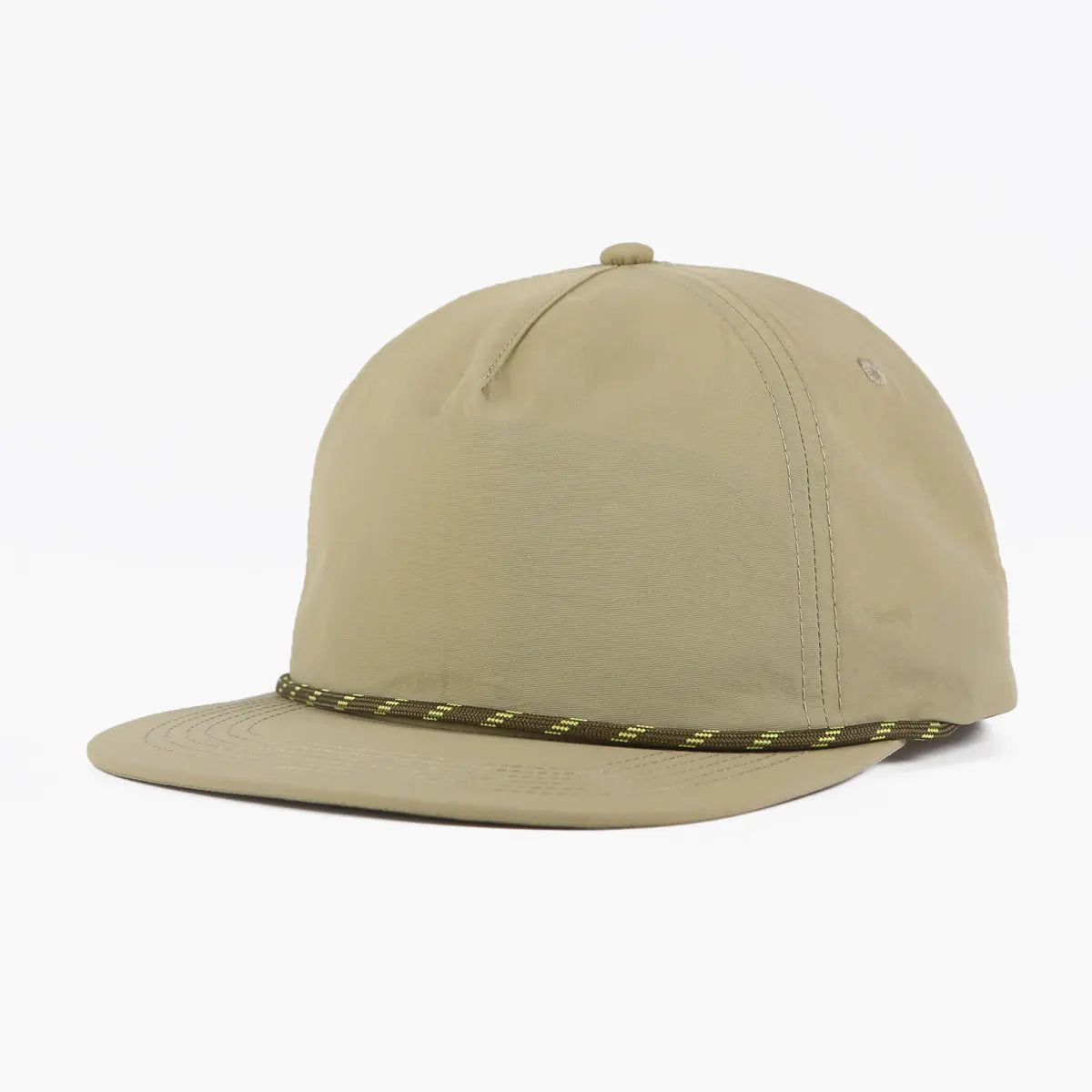 Blank 5 Panel Nylon Rope Snapback Cap Wholesale - 6712P