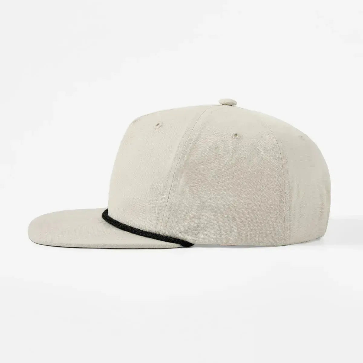 Blank 5 Panel Organic Cotton Unstructured Snapback Hat - 5442 Foremost Hat
