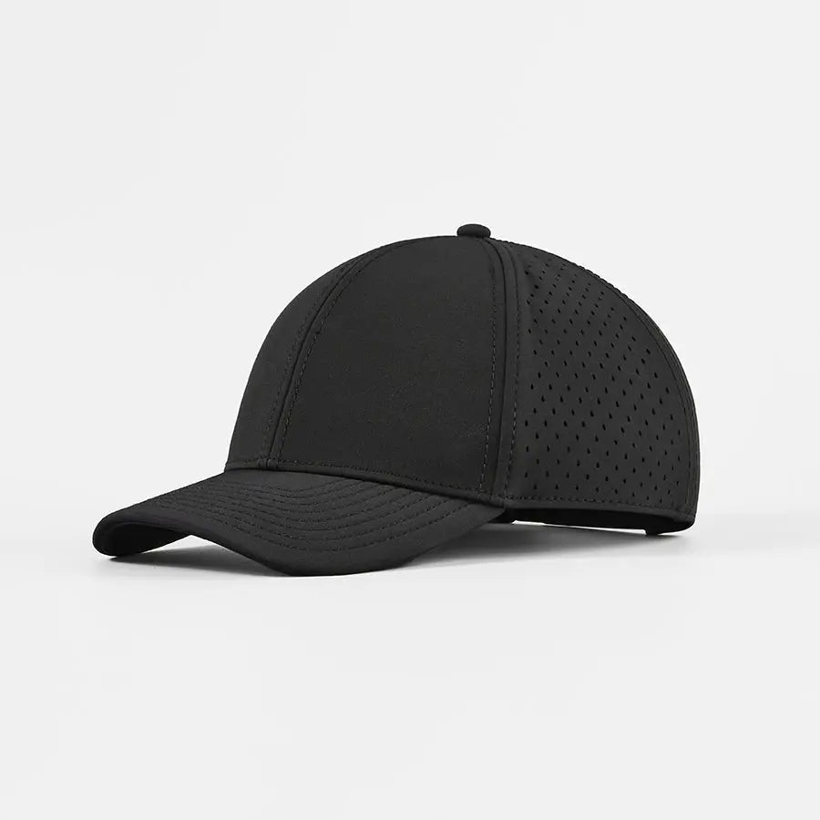Blank Performance Water Resistant Perforated Snapback Hat Wholesale - 6266
