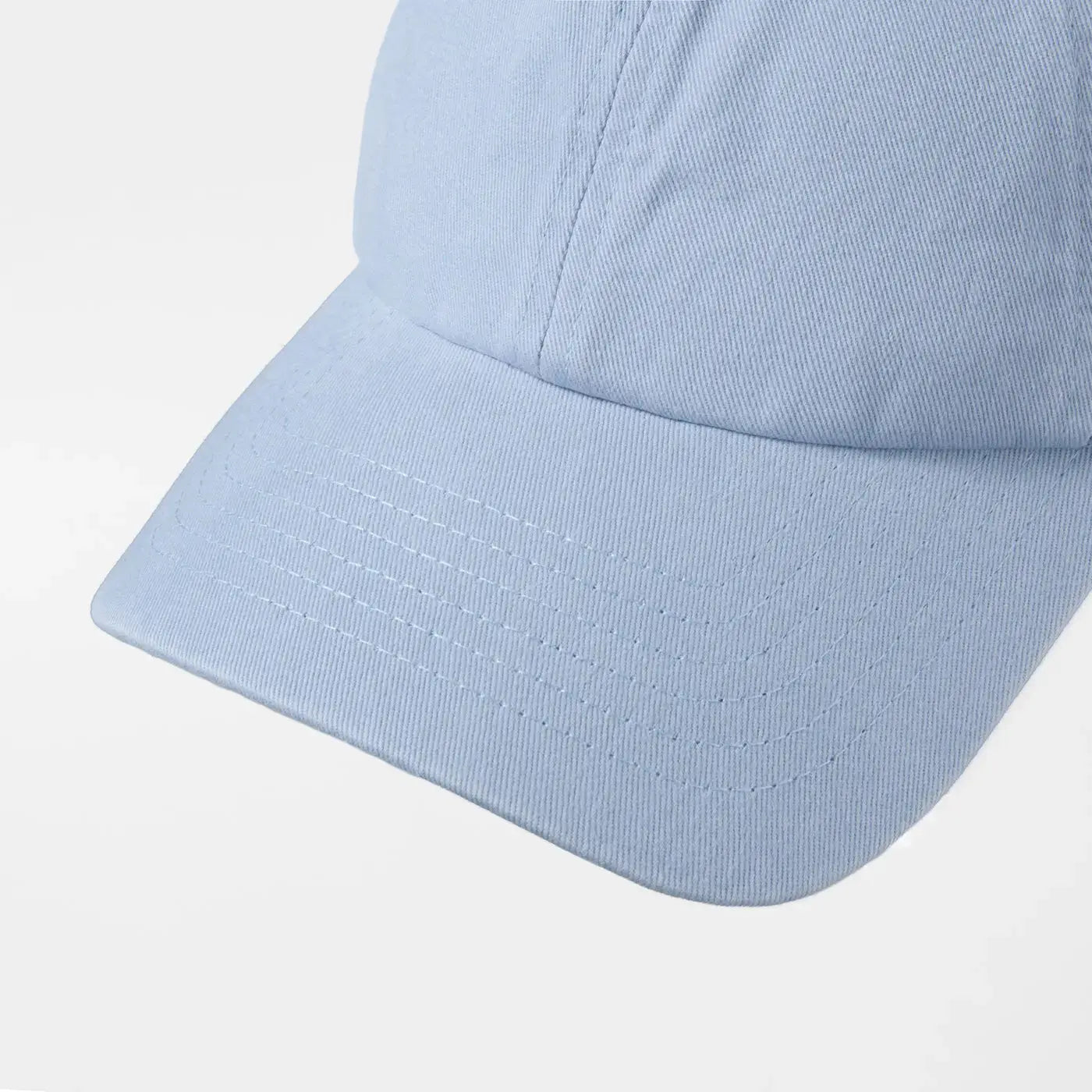 Blank Cotton Sanded Twill Dad Hat - 6019