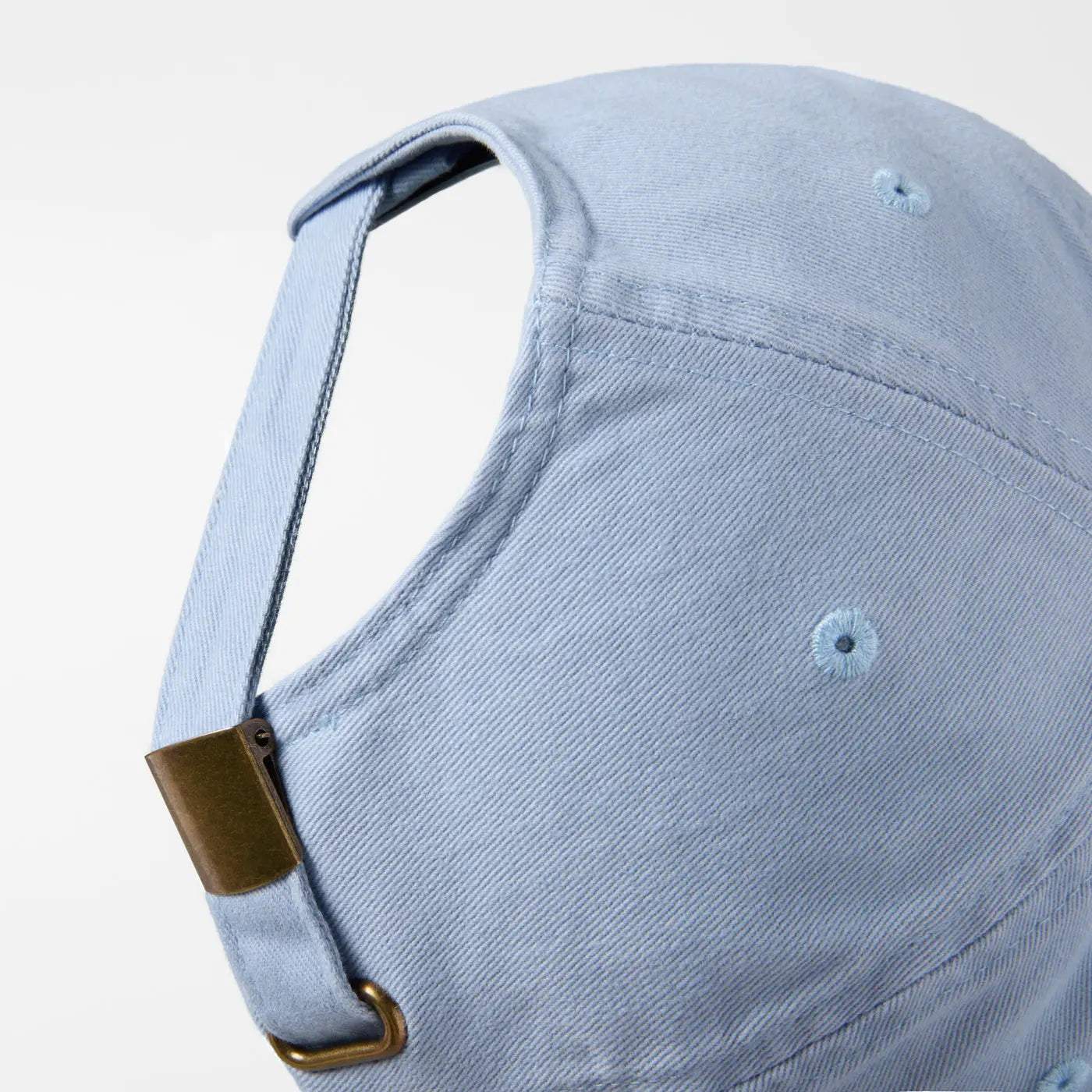 Blank Cotton Sanded Twill Dad Hat - 6019