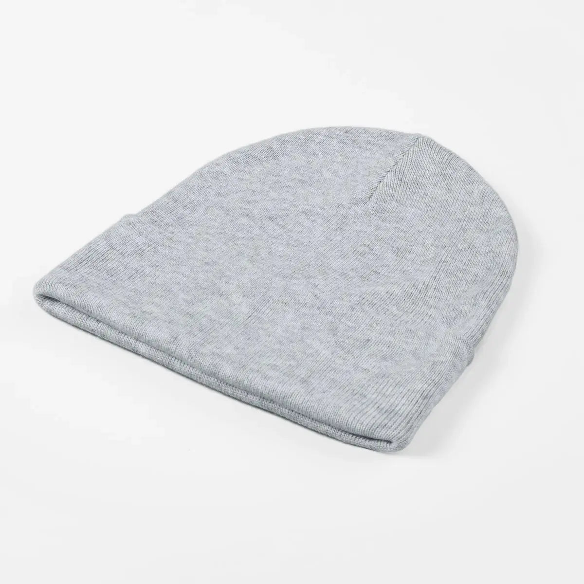 Blank Cuffed Wool Blend Beanie Wholesale - 1149
