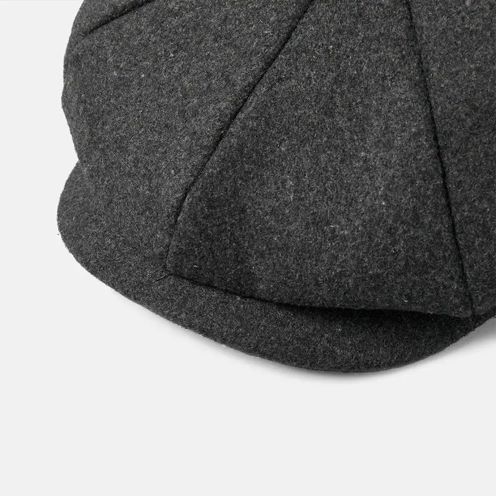 Blank Classic Plaid Newboy Cap -420 foremosthat