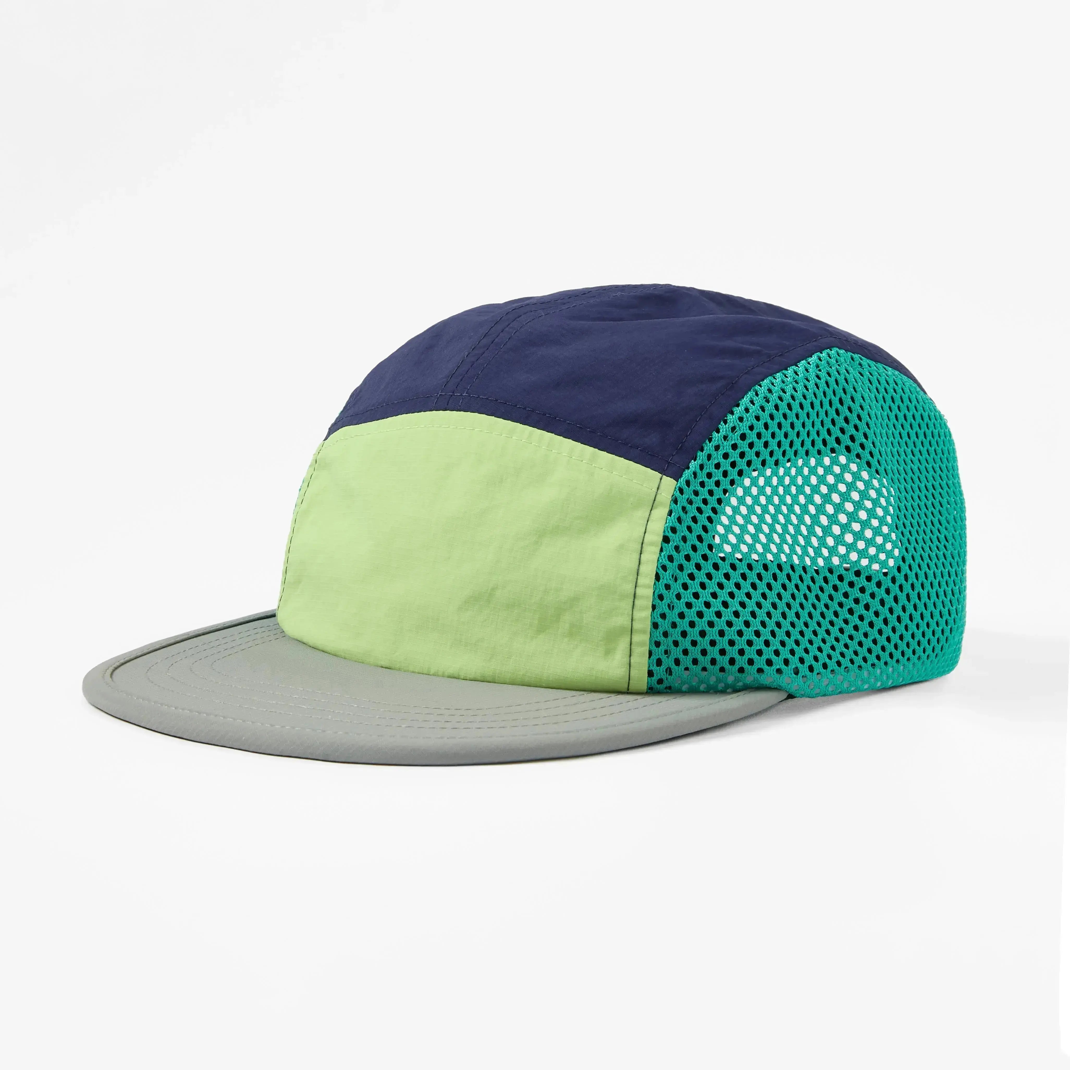 Blank Water Repellent 5 Panel Nylon Mesh Camper Hat - 5209 Foremost Hat
