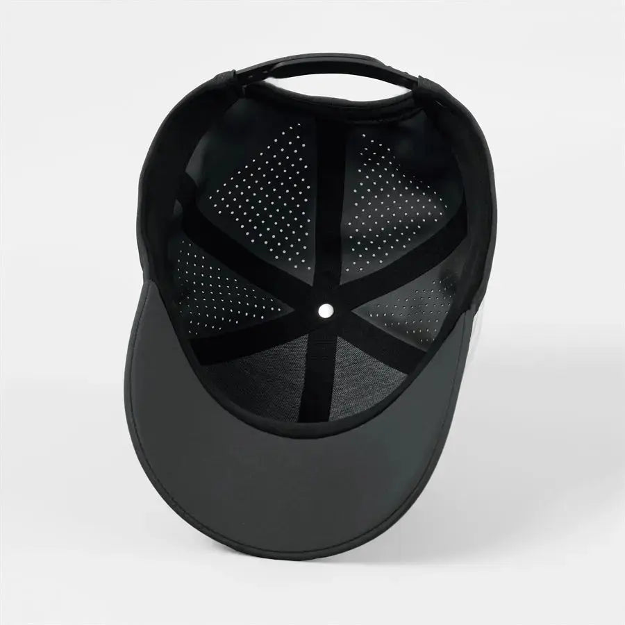 Blank Seamless 5 Panel Perforated Snapback Hat Wholesale