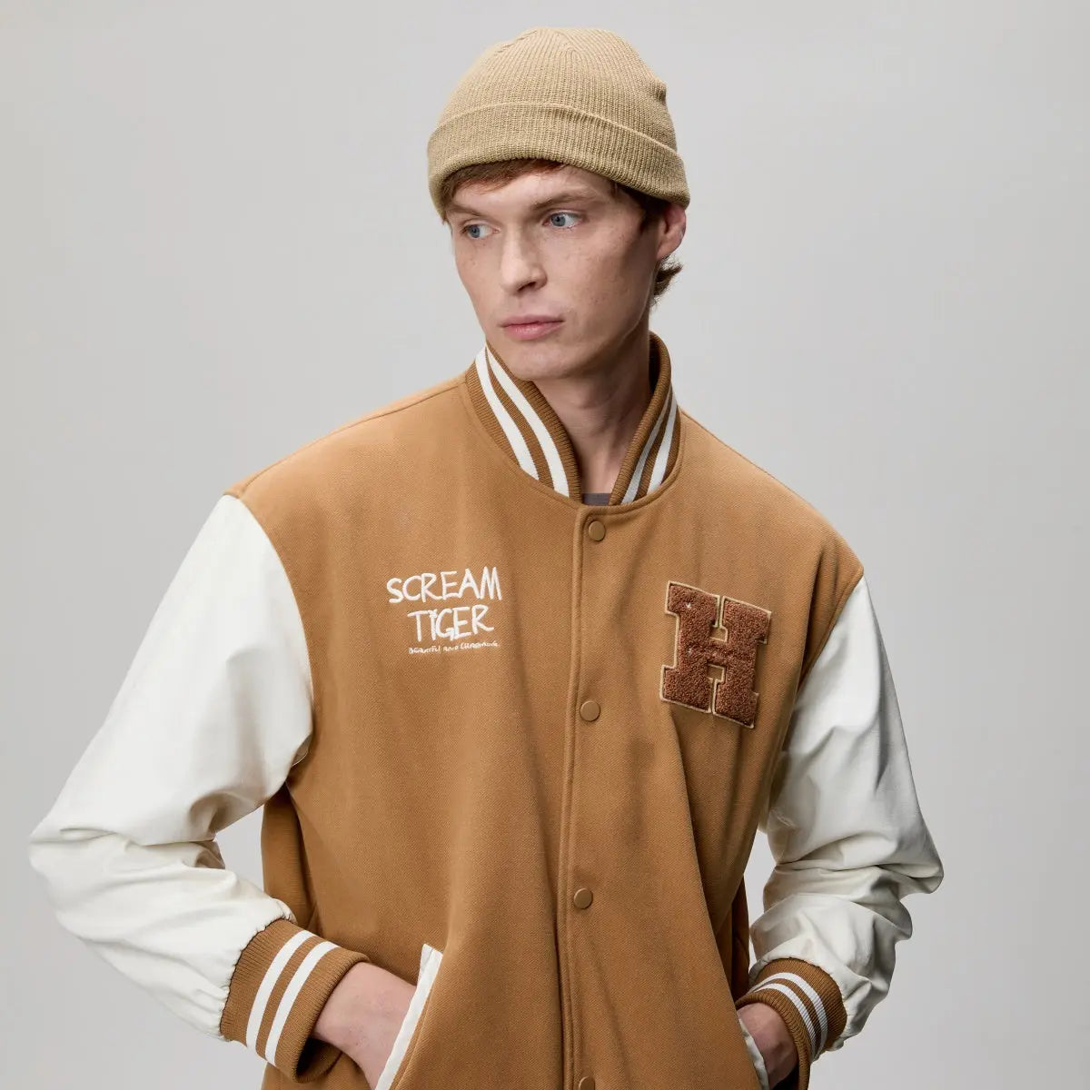 Blank Recycled Knit Cuffed Fisherman Beanie Wholesale - 1195