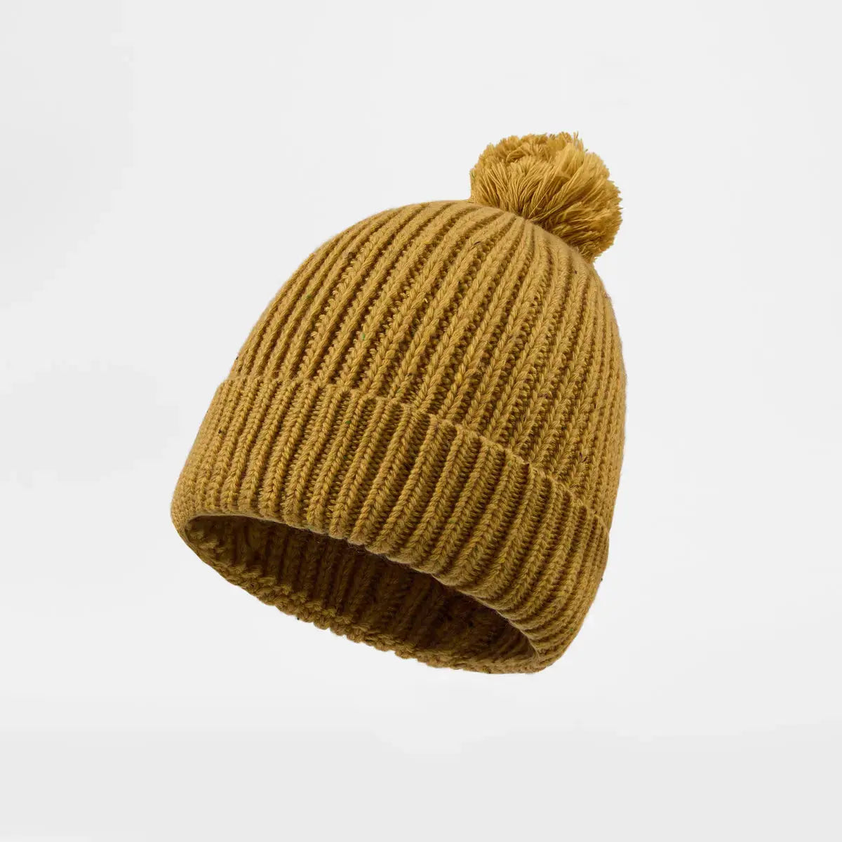 Blank Wool Flecked Pom Pom Beanie Wholesale - 1192