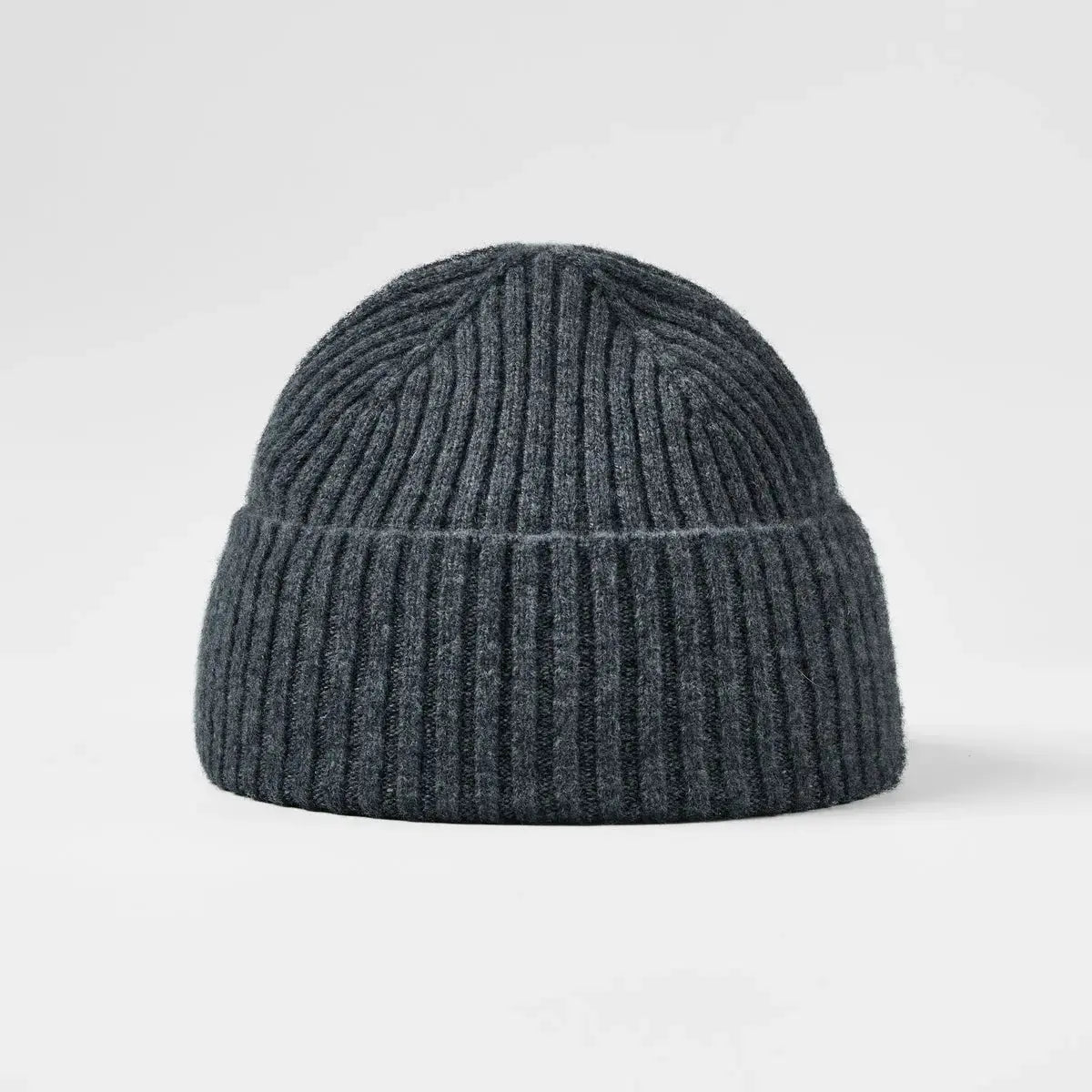 Blank Cuffed 100% Merino Wool Seamless Beanie Wholesale - 1224