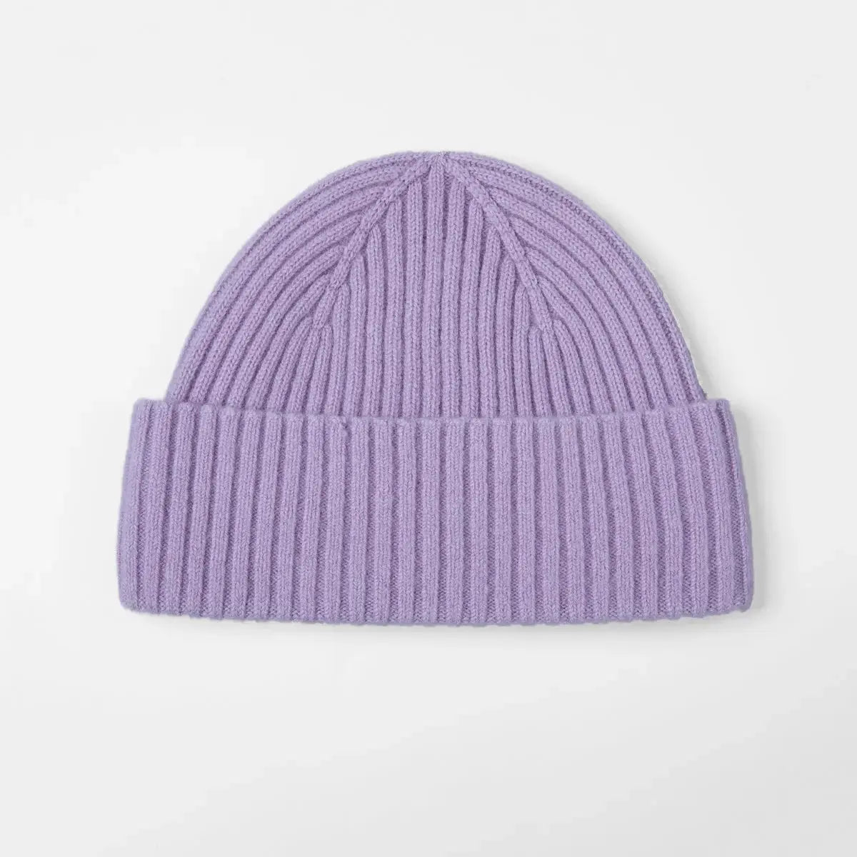 Blank Cuffed 100% Merino Wool Seamless Beanie Wholesale - 1224