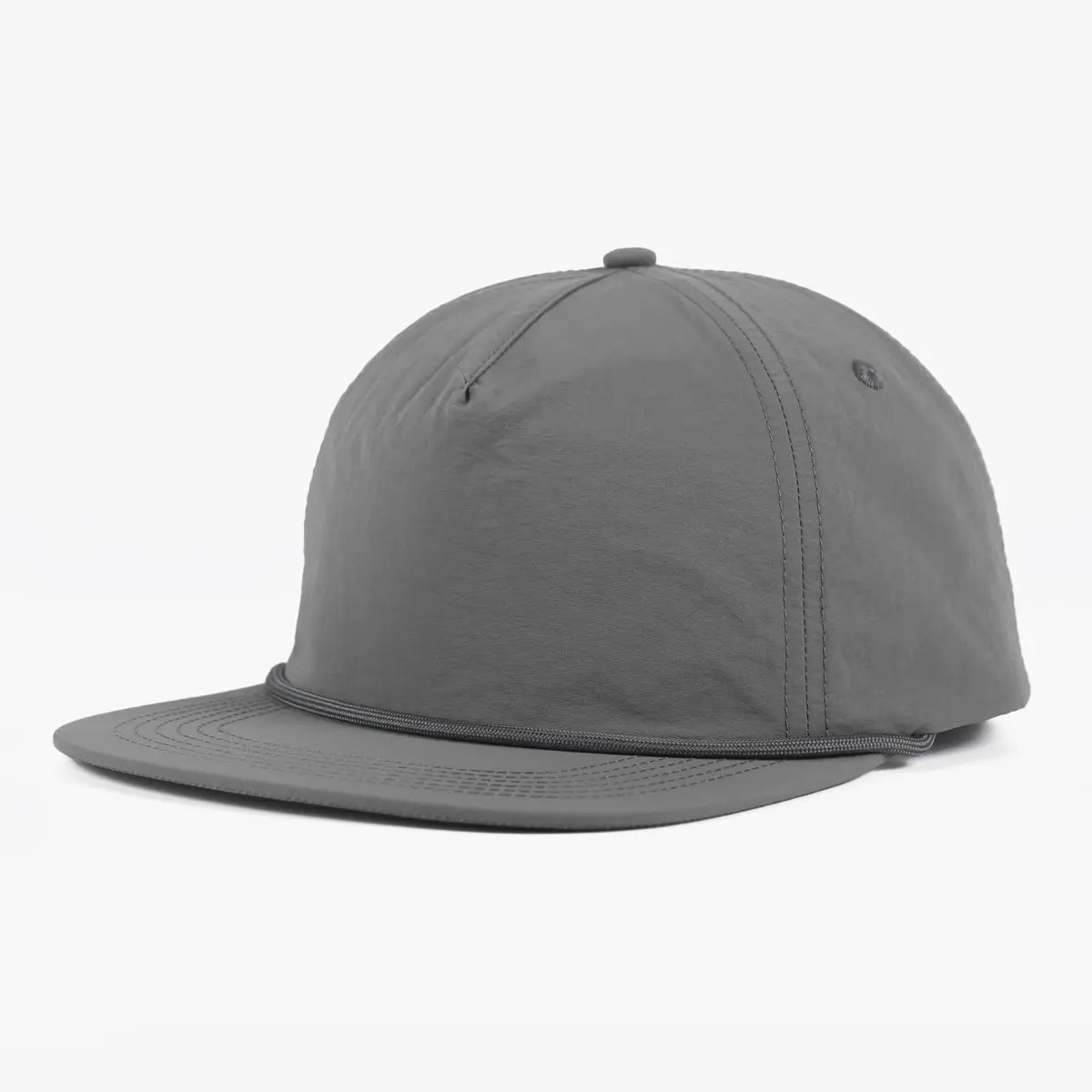 Blank 5 Panel Nylon Rope Snapback Cap Wholesale - 6712P